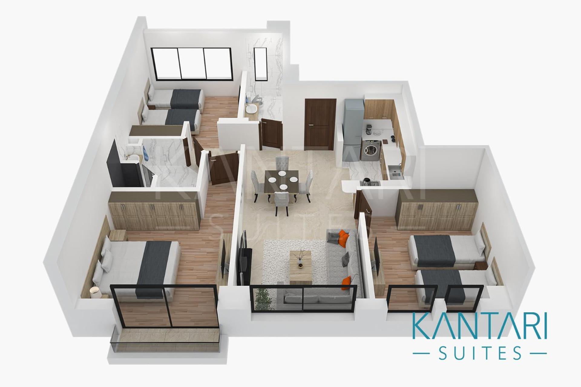 Kantari Suites Beirute Exterior foto