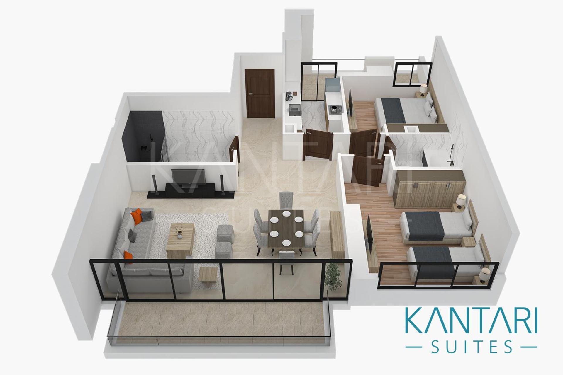 Kantari Suites Beirute Exterior foto